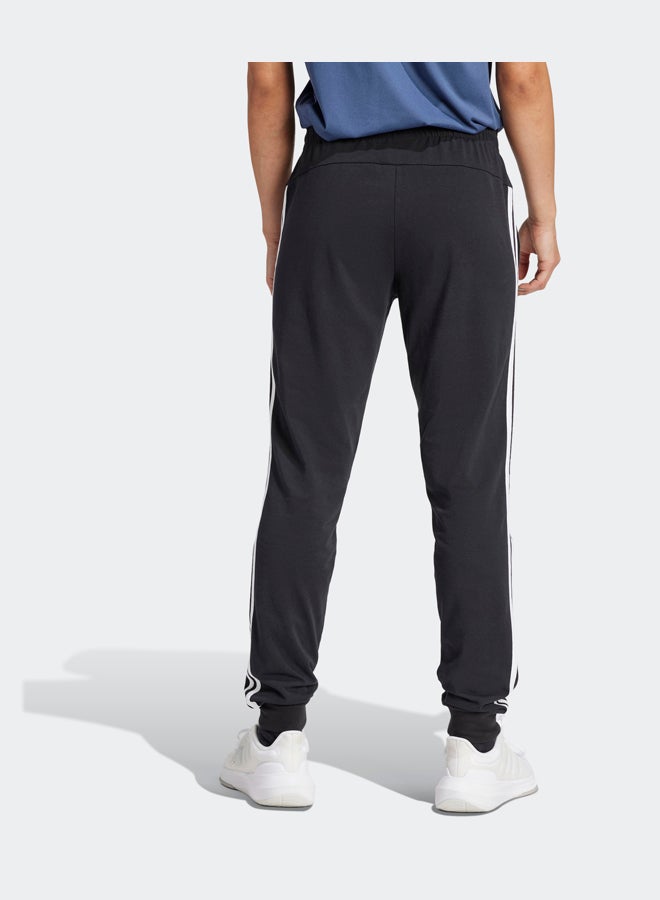 Adidas Essentials Single Jersey 3-Stripes Joggers - Image 2